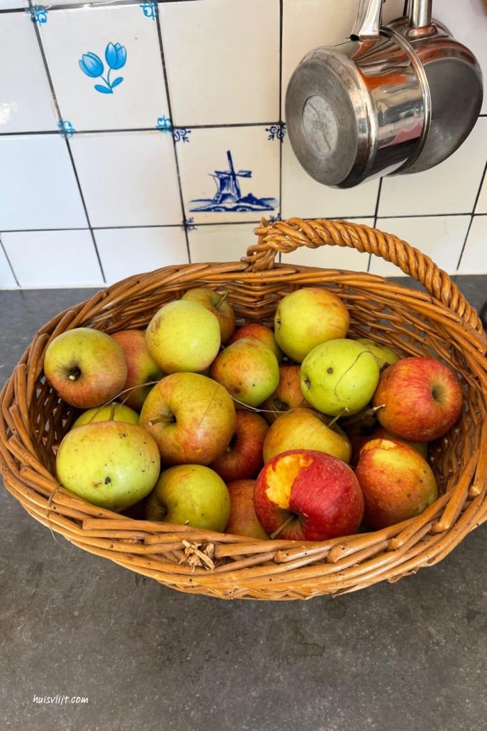 Oogst - Wie heeft er aan de appel geknabbeld? 2 appel oogst