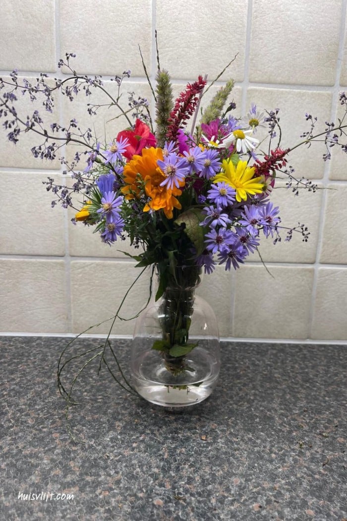 Zelfgemaakte cadeau ideeën voor een 80ste verjaardag 8 bloemen uit eigen tuin