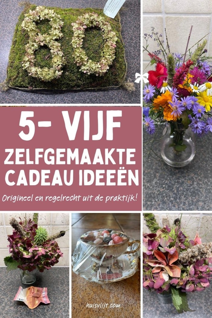 Zelfgemaakte cadeau ideeën voor een 80ste verjaardag 1 zelfgemaakte cadeau ideeën